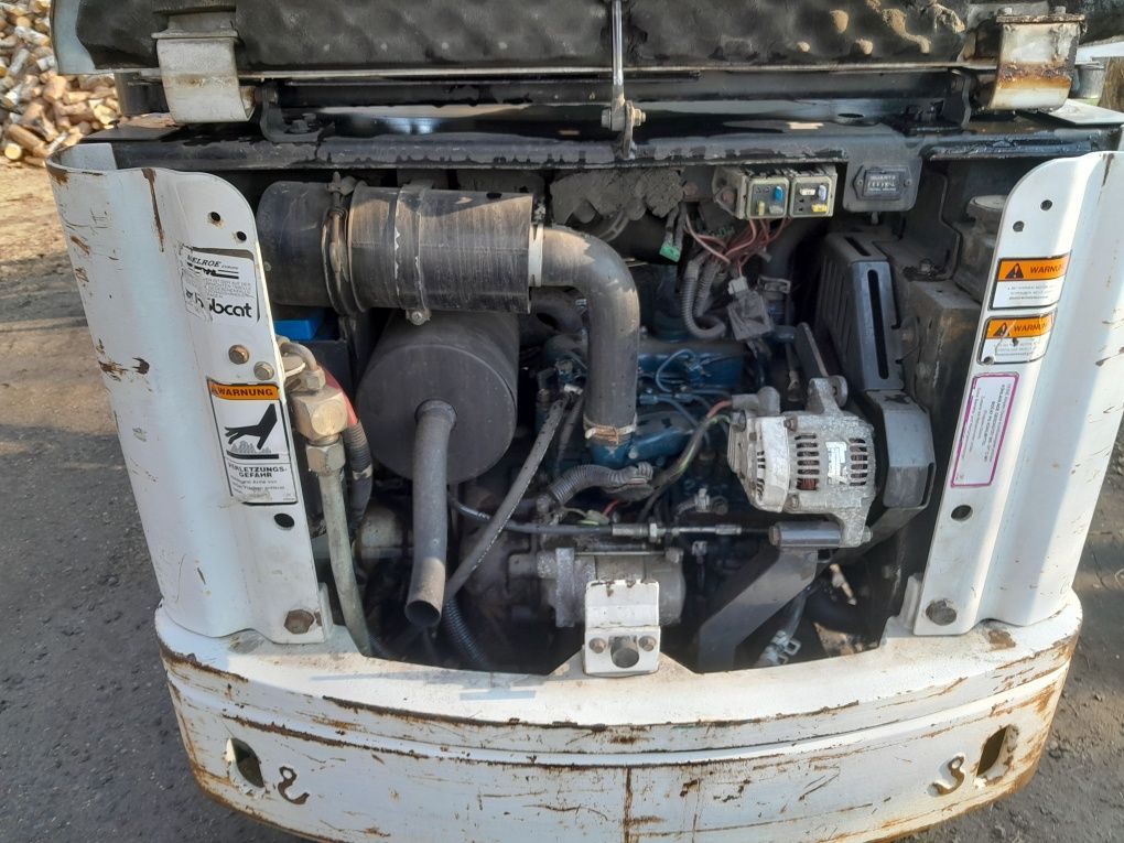 Minikoparka BOBCAT mod K 320 mozliwa zamiana