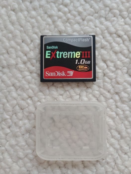 Karta pamięci SanDisk Extreme III 1GB Compact Flash