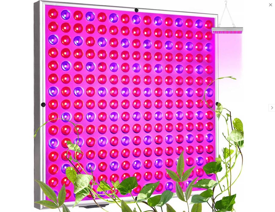 Lampa do Roślin LED Uprawy Wzrostu Doświetlania Panel pełne spektrum