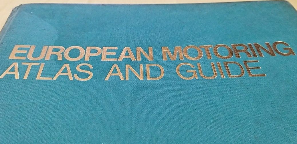 European motoring atlas and guide.