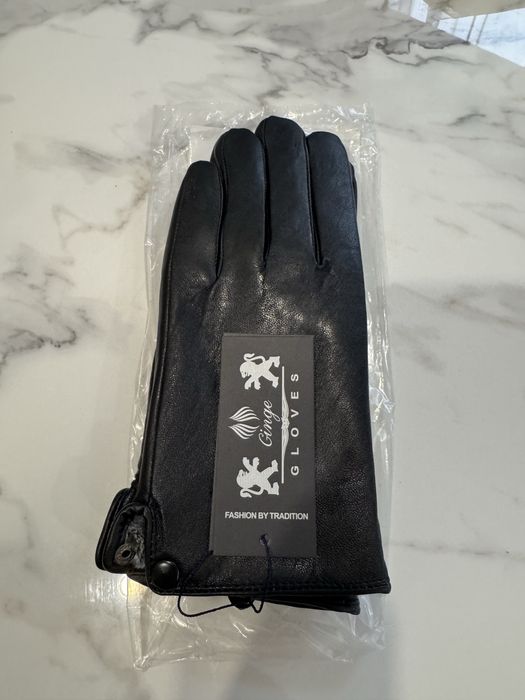 Шкіряні рукавиці чоловічі.