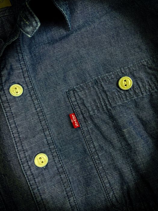 Nowa Męska Niebieska Dżinsowa Koszula «Levi’s» Jeans / S