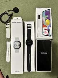 Телефон Samsung A51 128 Gb і годинник Samsung galaxy watch 4