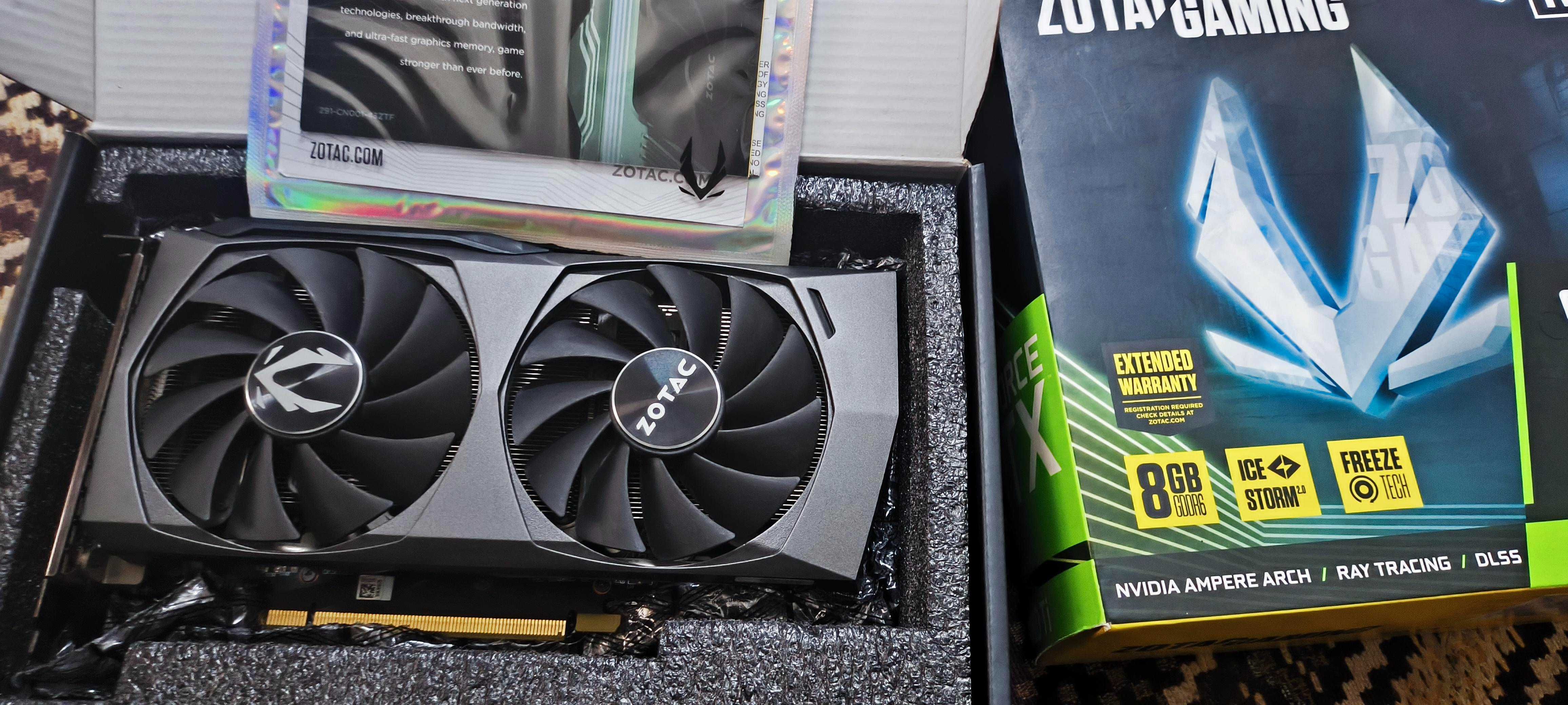 Palaca Gráfica NVIDIA GeForce RTX 3060 Ti Twin Edge OC 8 GB