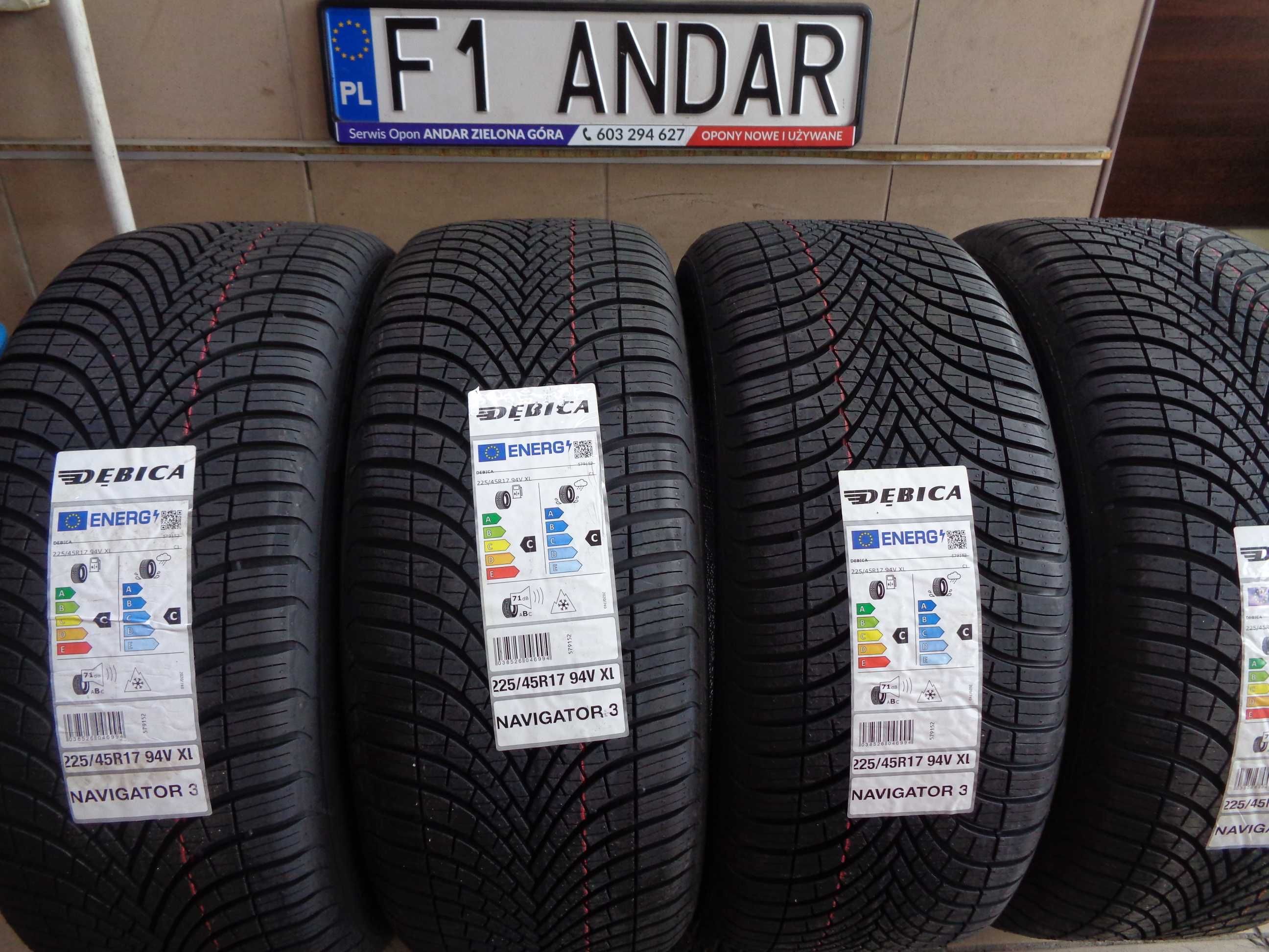 225/45R17 Nowy Model DĘBICA Navigator 3 , Opony Całoroczne Warto ANDAR