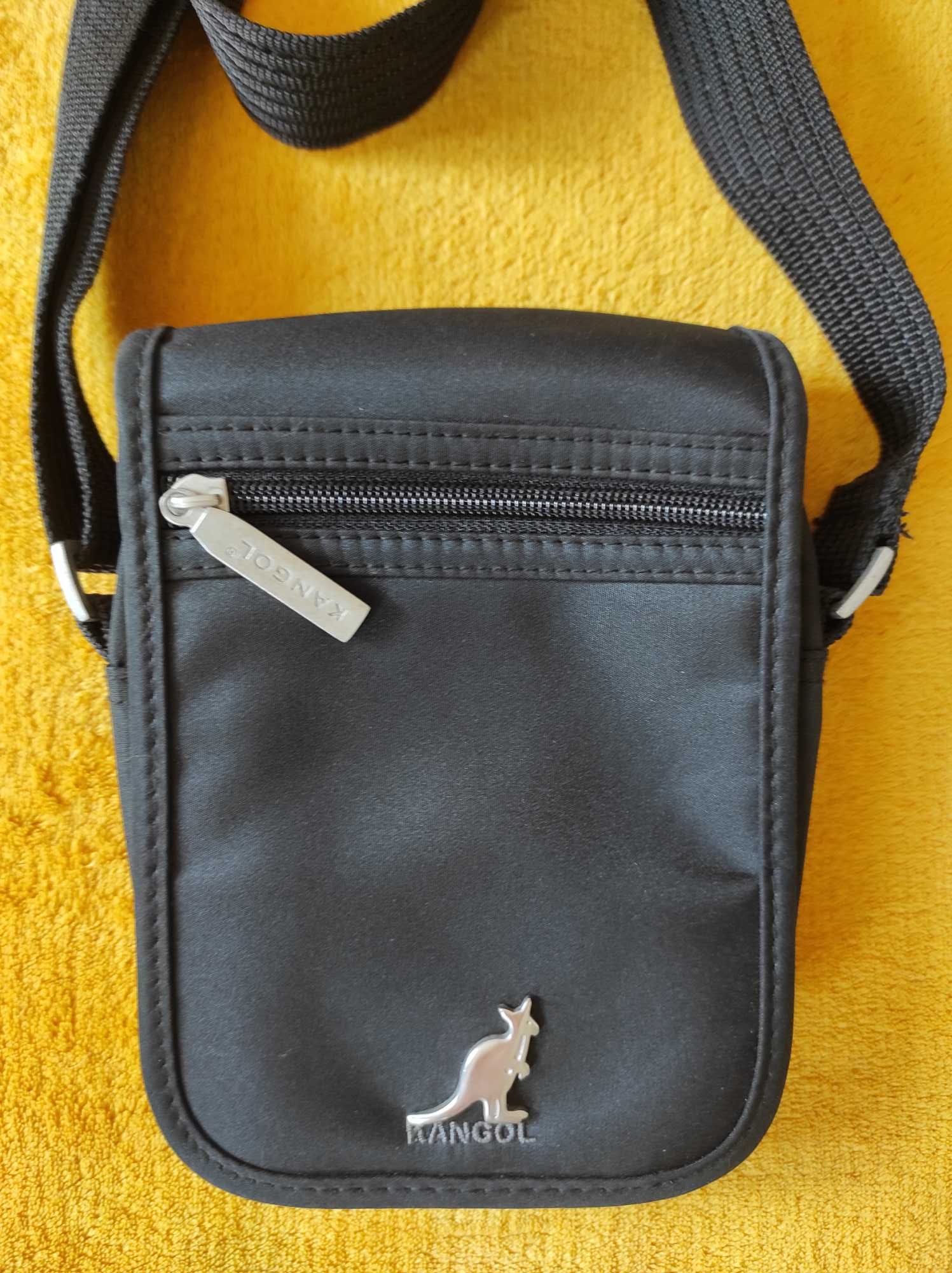 Новая вместительная компактная мужская сумка  Kangol оригинал