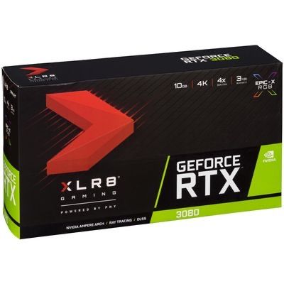 Відеокарта PNY GeForce RTX 3080 XLR8 Gaming Revel Epic-X RGB LHR 10 ГБ