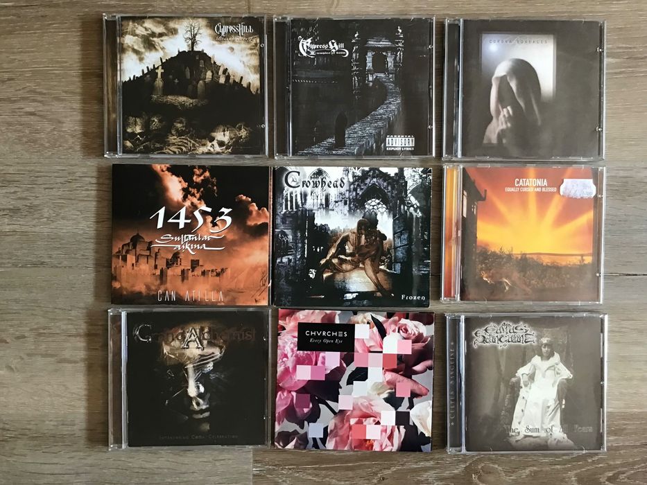 CDs rock pop metal baratos B+C