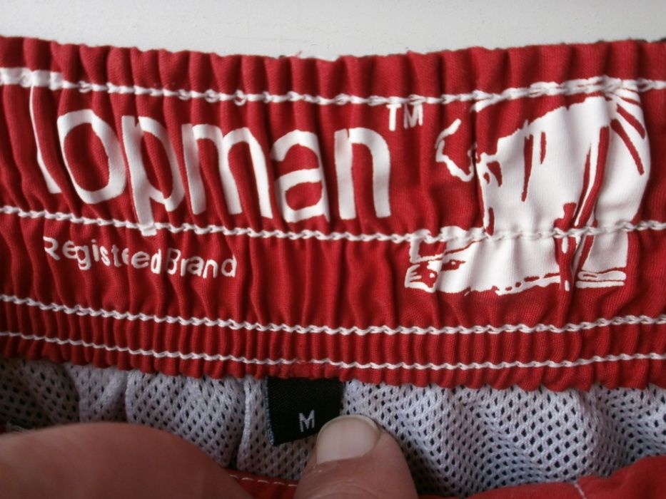 Пляжные шорты Topman оригинал.Размер М полуобхват 35-42 см.,длина 59см