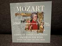 W.A. MOZART- Complete Violin and Wind Concertos- box 5 cd (Warner)