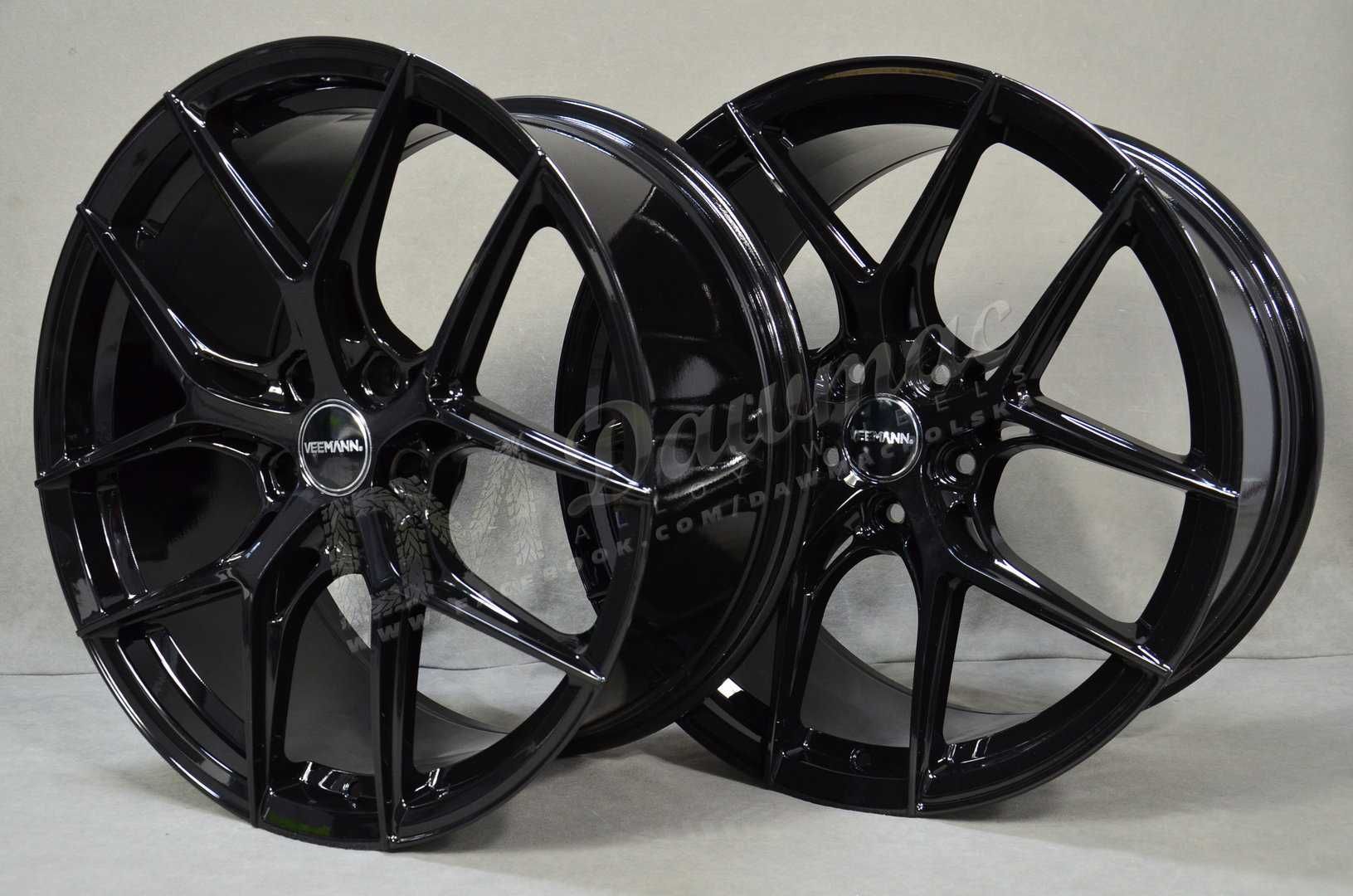 Felgi Veemann VC580R 20" 9J ET35 + 10J ET45 5x120 Gloss Black