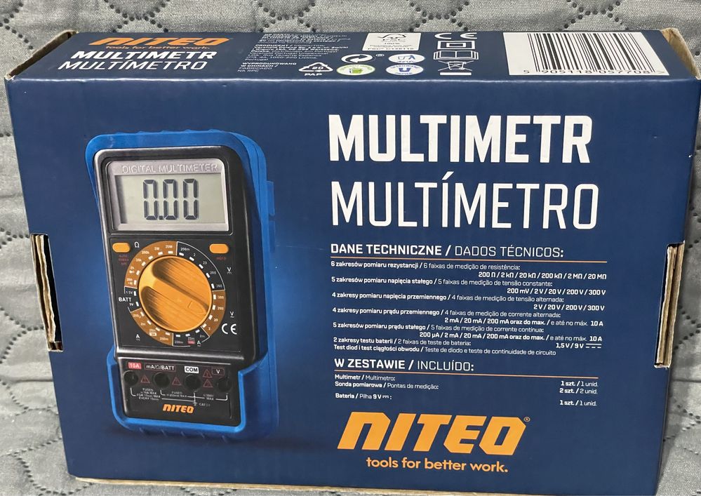 Multimetr Niteo nowe
