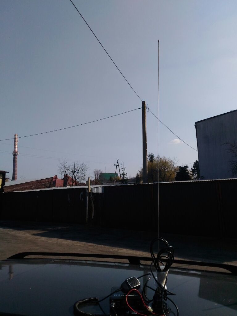 Radio CB TTI +antena, zamienię