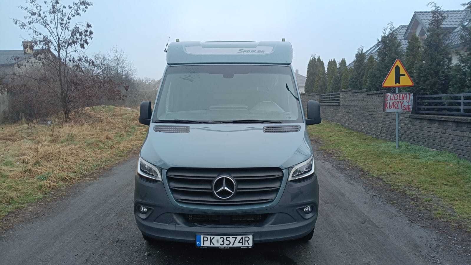 Mercedes Sprinter 2.0 CDI 2023r. Autolaweta AUTOMAT Serwisowany