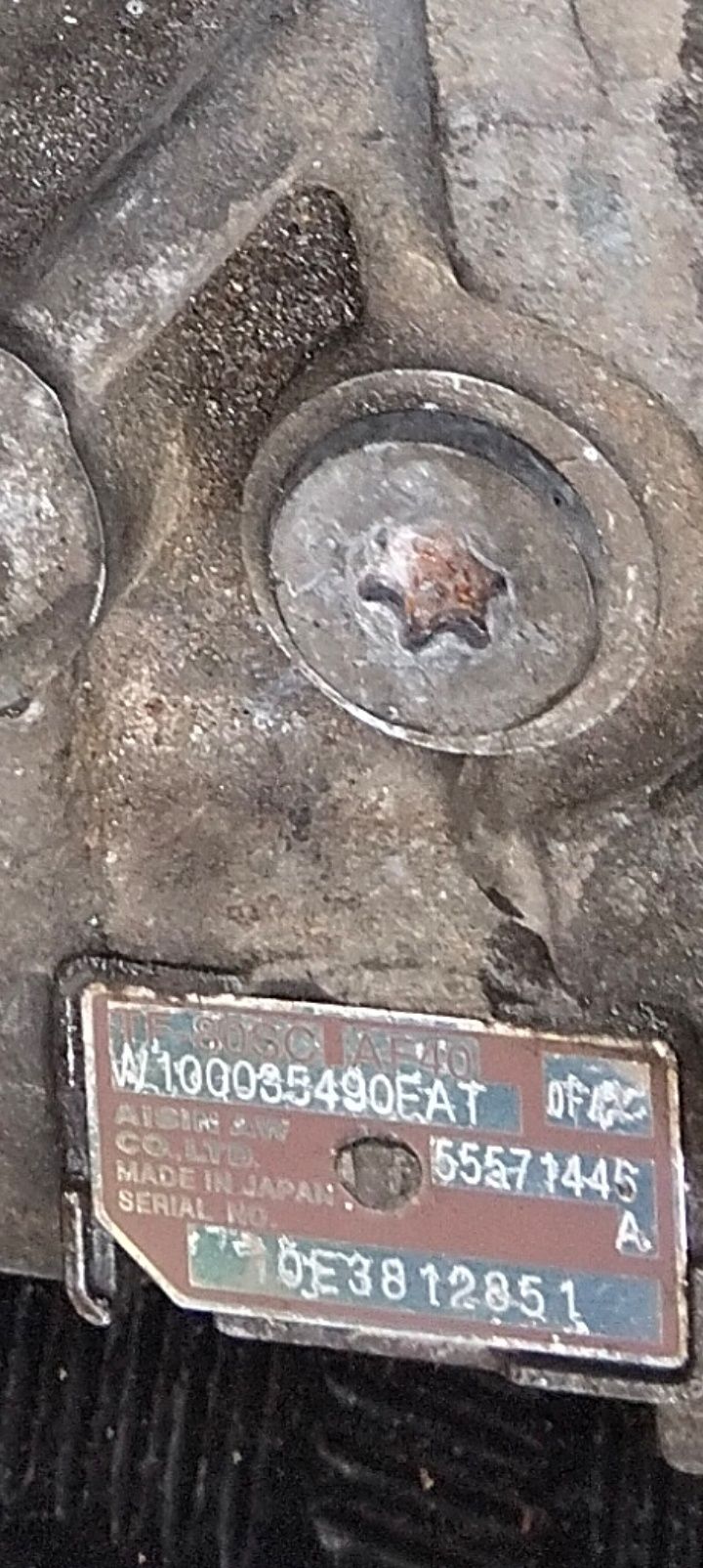 Skrzynia biegów automatyczna.