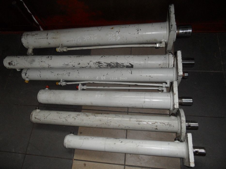 Siłownik hydrauliczny do łuparki prasy śmieciarki koparki itp