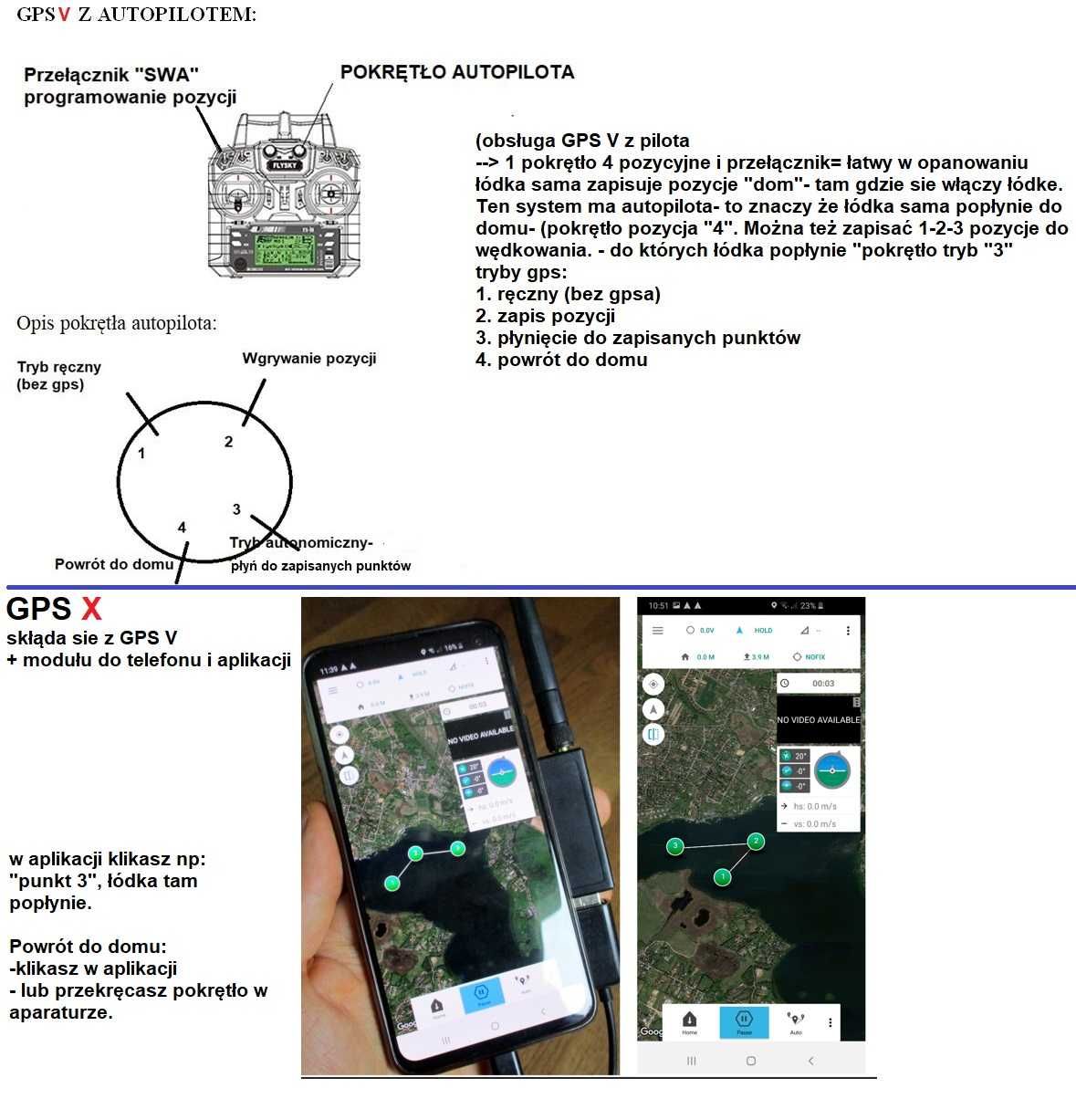 ŁÓDKA ZANĘTOWA M1 60cm dwukomorowa, Echosonda GPS X / Producent Poznań