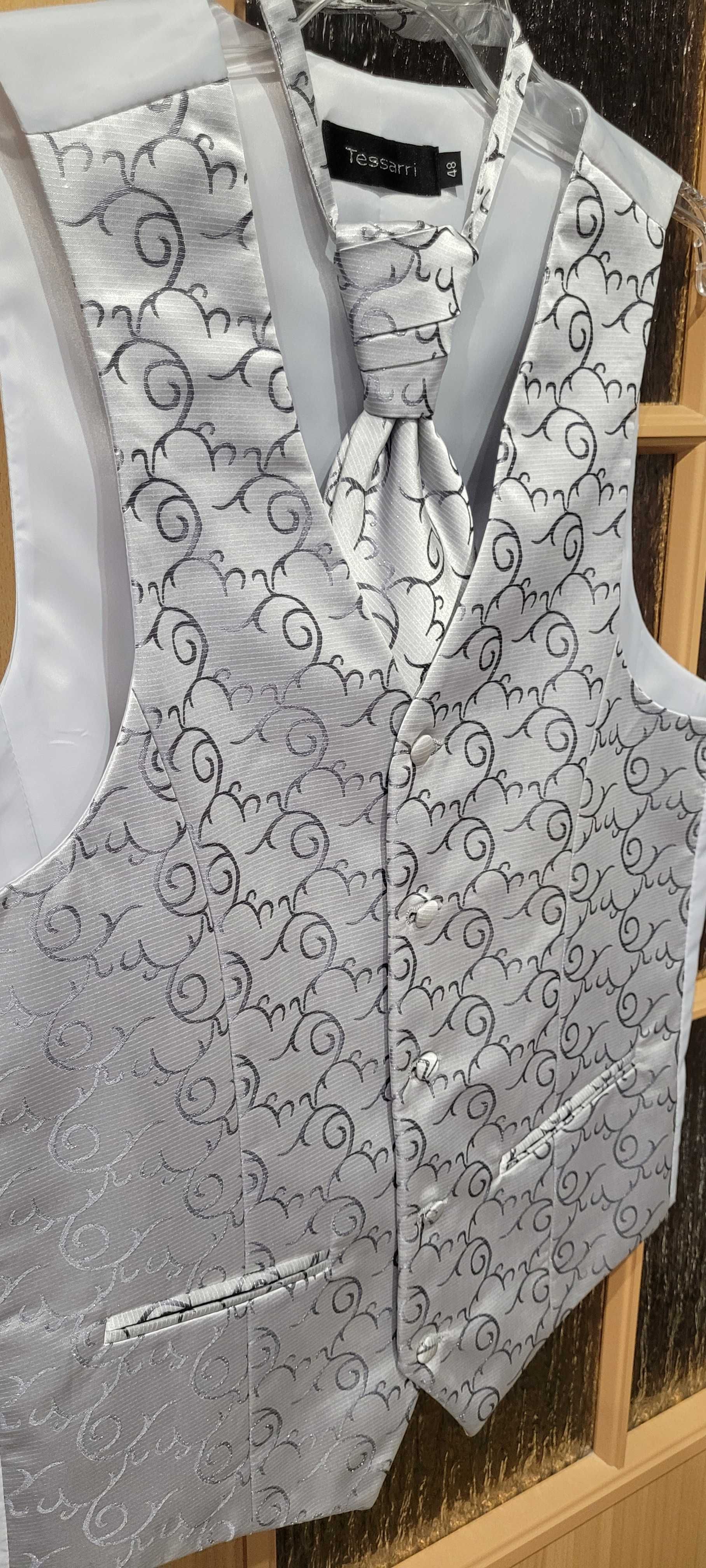 Męska Elegancka / Ślubna Kamizelka - Jak Nowa !!!