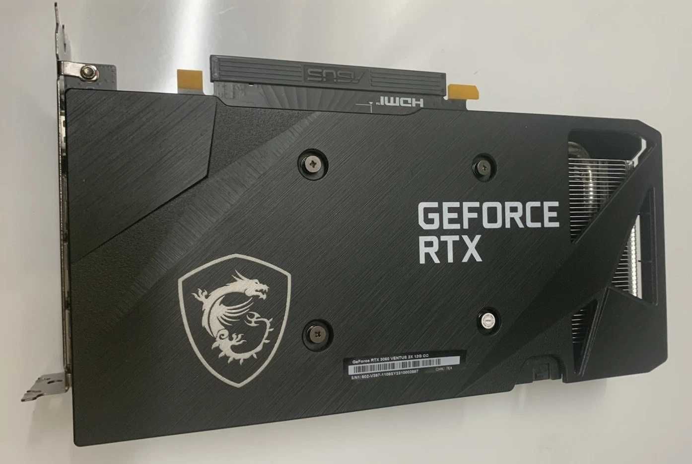 NVIDIA GeForce RTX 3060 12GB GDDR6 - (Відеокарта)