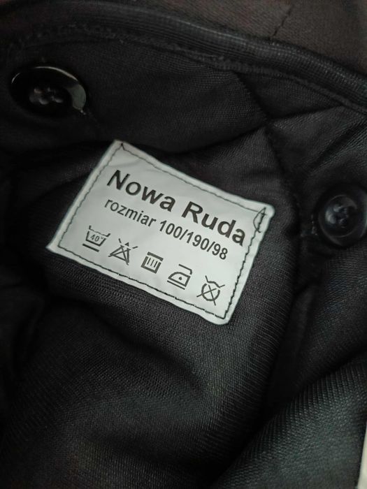 Spodnie nieprzemakalne z podpinką nowa ruda