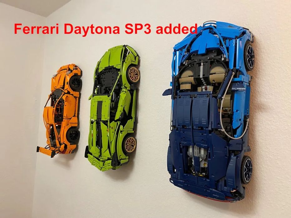 Suportes de Parede para LEGO Bugatti Supercar