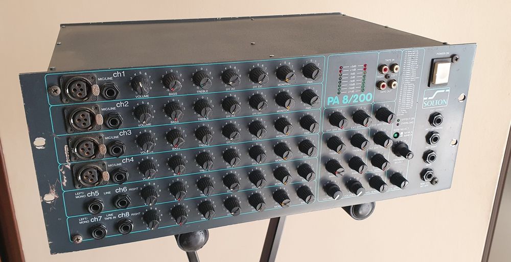 Powermikser SOLTON PA 8/200 super stan