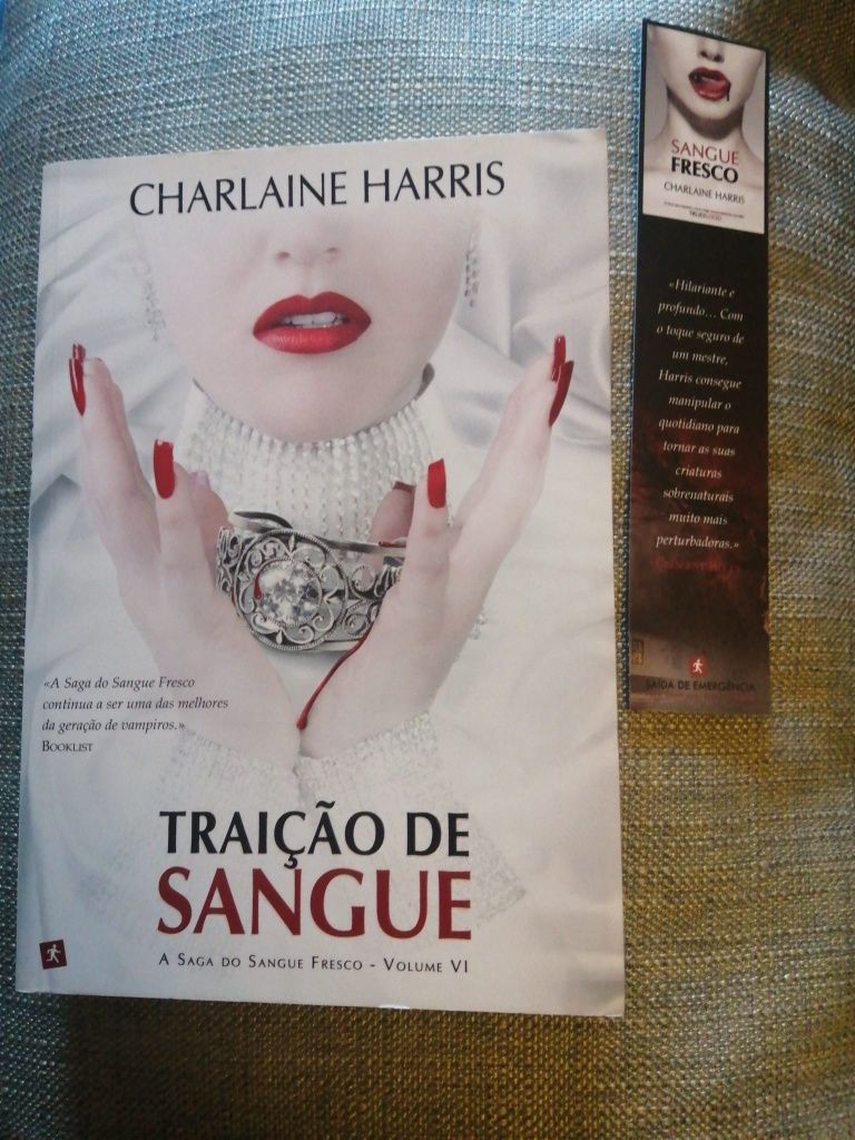 Livros da saga Sangue Fresco