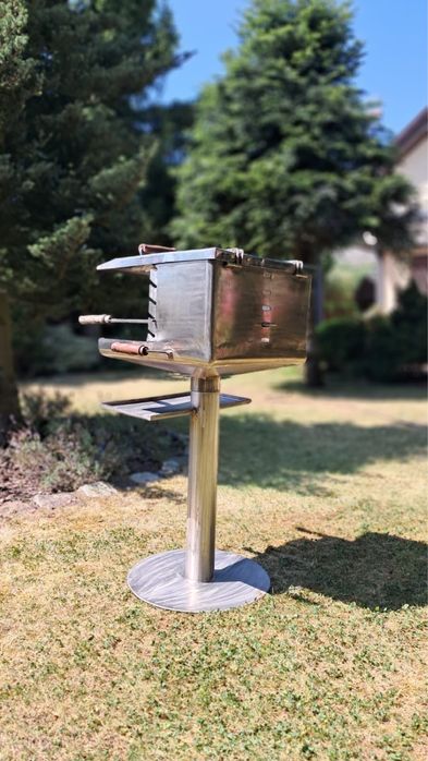 Grill z stali nierdzewnej