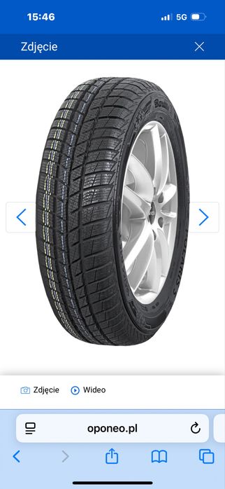 Opony zimowe używane tylko 5 miesięcy