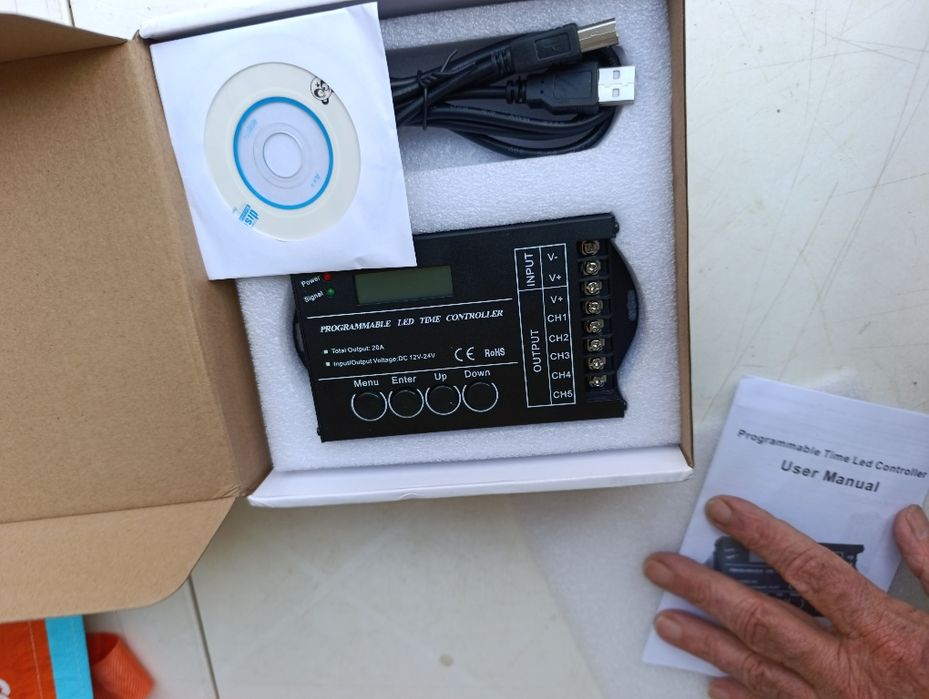 Controlador programador LED