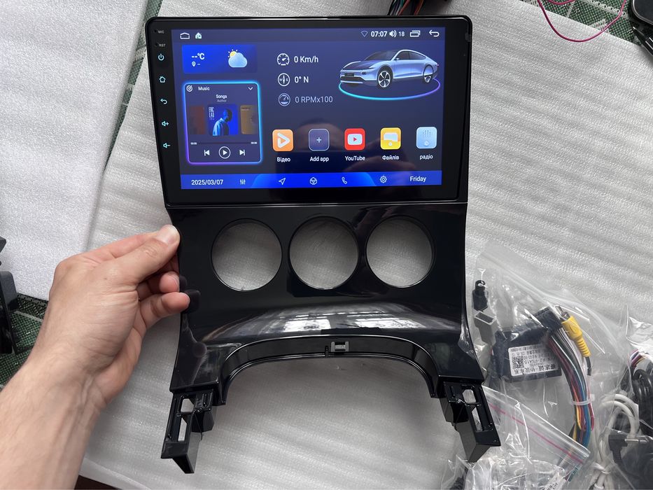 Android Магнітола Андроїд Модельна Peugeot 3008 Пежо GPS Carplay