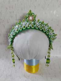 Новогодние украшения к костюму елочки обруч ободок, корона ёлочки