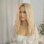Topper włos naturalny blond poziom 9