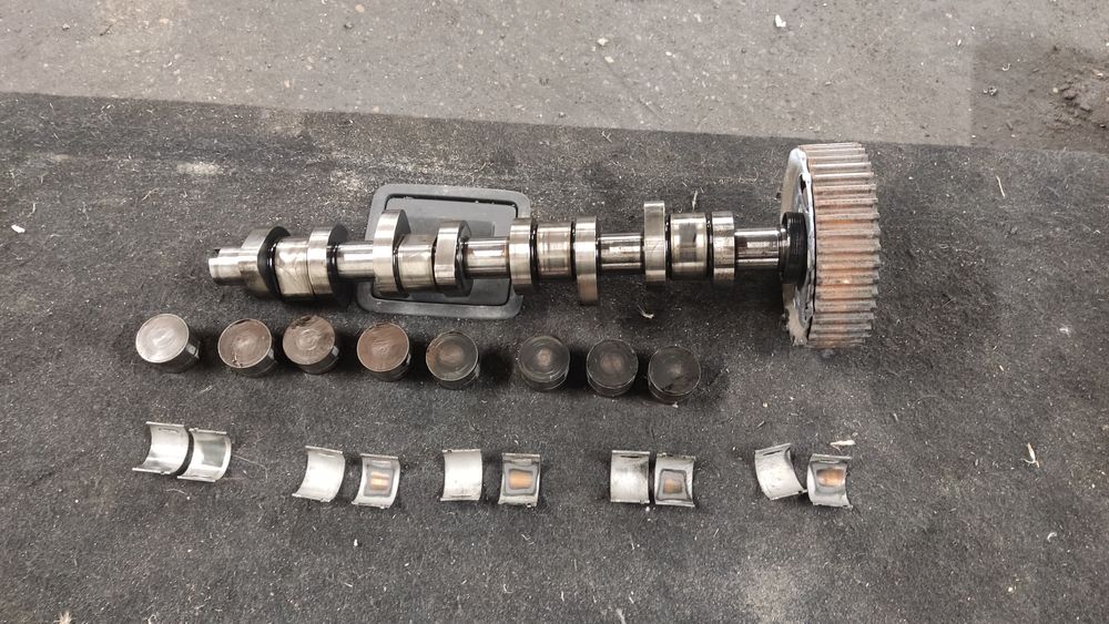 Zestaw wałek rozrządu szklanki panewki audi skoda seat VW 1.9 TDI BKC