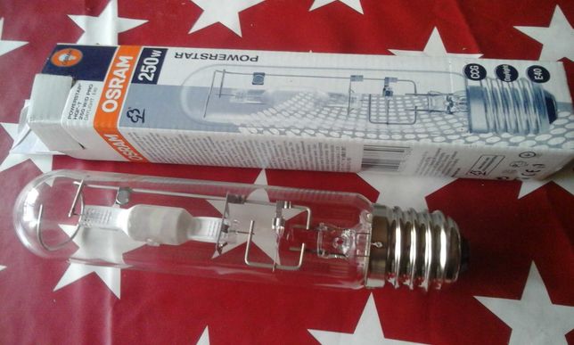 vendo 4 lampadas osram powerstar 250 w/d metalicos