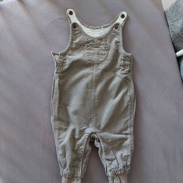 Spodnie ogrodniczki H&M 62