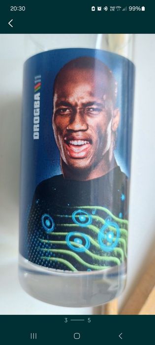 Szklanki Pepsi Szczẹsny Drogba
