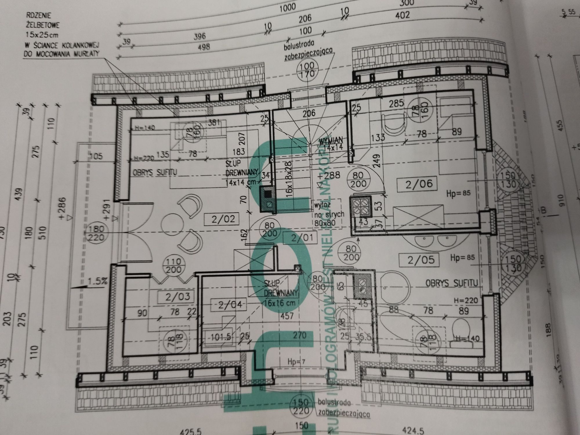 Projekt domu Archon Dom w Kolendrze 2 lustrzane odbicie