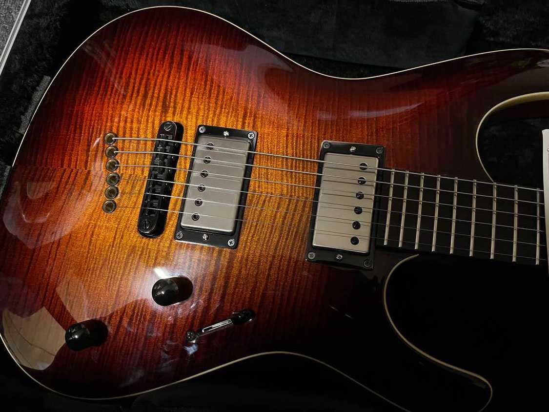 Gitara Mayones Setius GTM  Nowe Pickupy Mayones Chori Blokowane Klucze