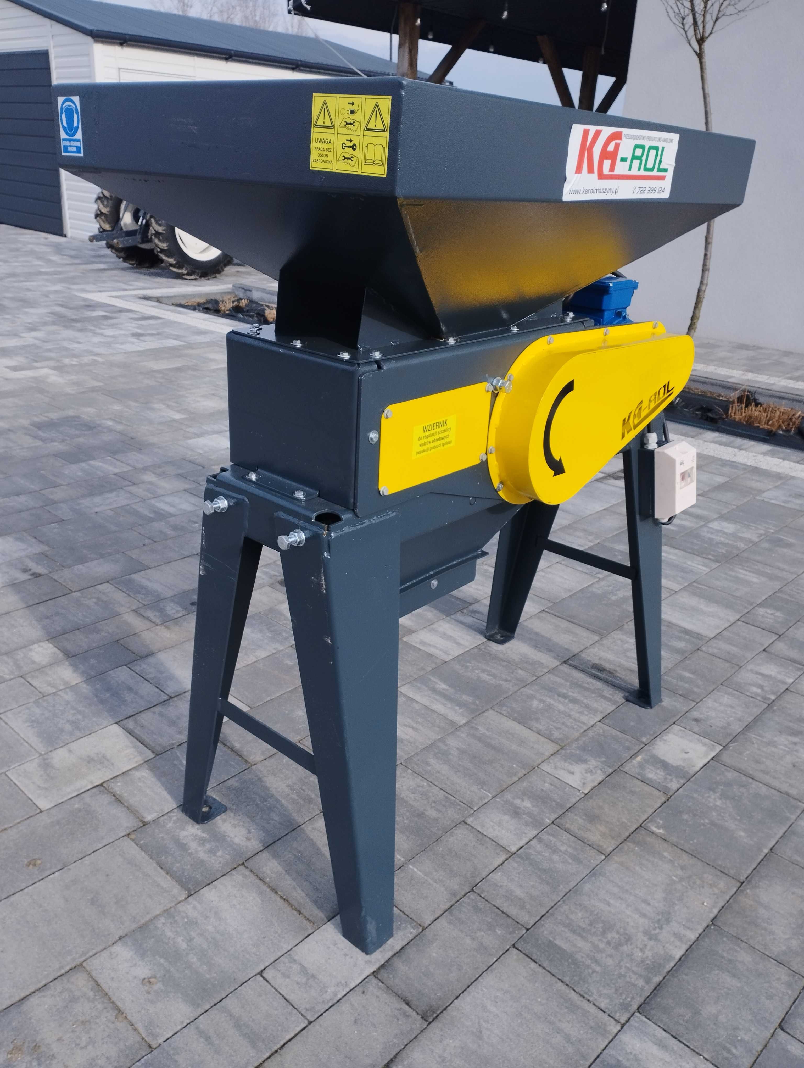 Części#walce#Silnik 3KWGniotownik  do zboża ZG 100/270 KA-ROL