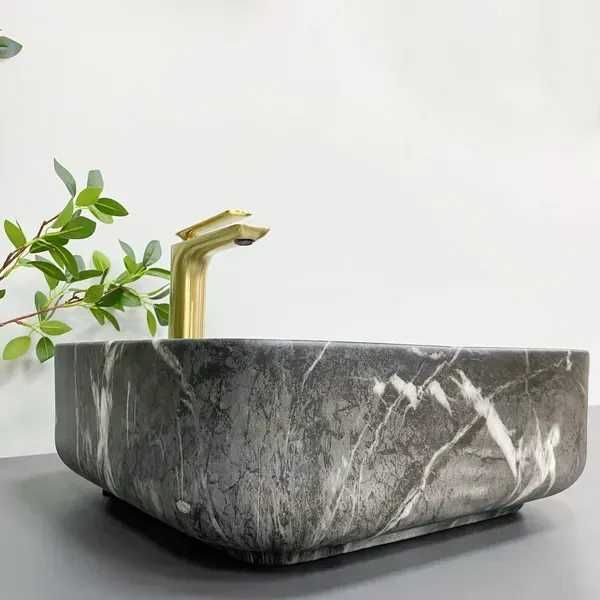 Умивальник (раковина) VBI ALGHERO BLACK ONYX MATT накладний