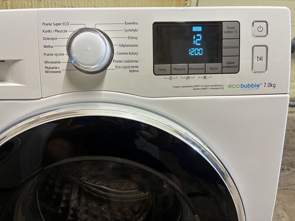 Pralka Samsung EcoBubble 7kg!
