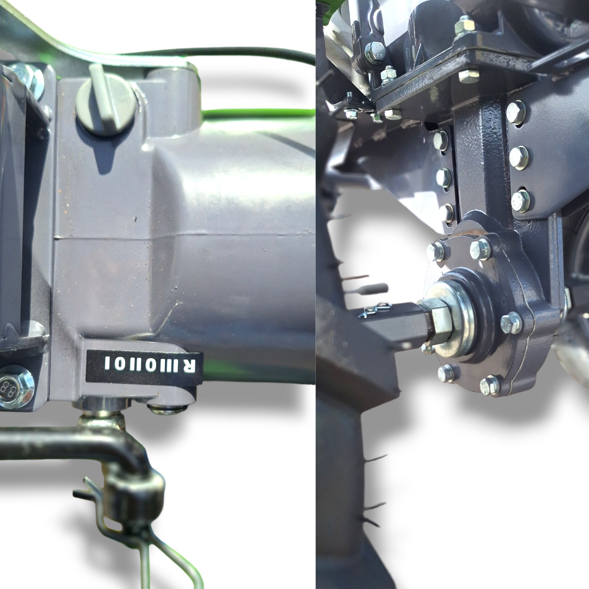 Мотоблок BIZON 1100D3 кпп 3+1 (9к/с)
