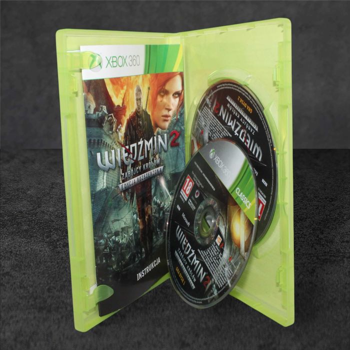 PL 5/5 Wiedźmin 2 Zabójcy Królów Xbox 360 GameBAZA