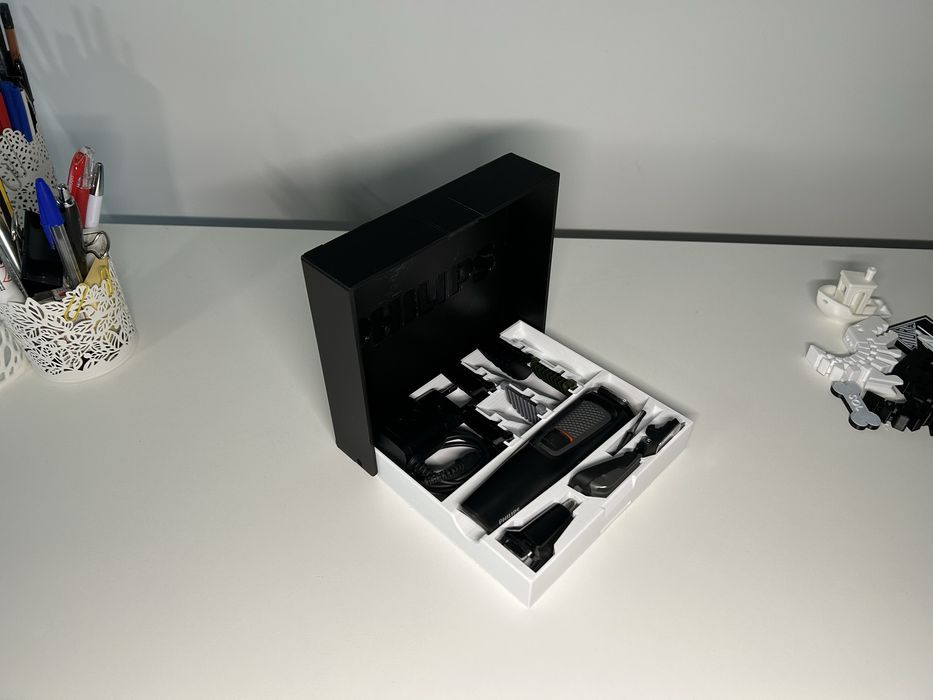 Caixa Maquina Aparar Philips serie 3000