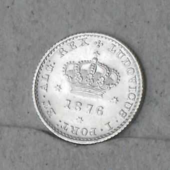 Portugal 50 reis 1876 - soberba- olx X10785