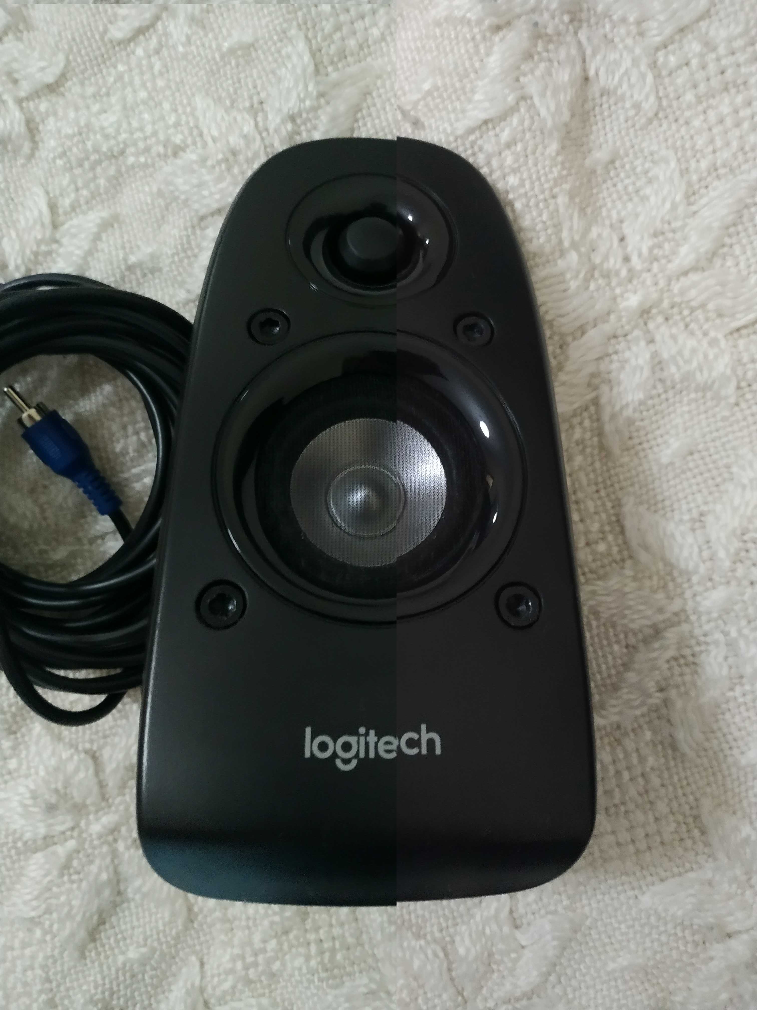 Colunas Logitech Z506 5.1 Surround + Caixa Original