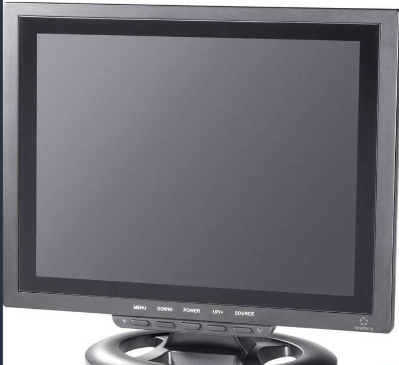 Renkforce 449238 Monitor CCTV LCD EEC: C (A - G) 30,48 cm 12
