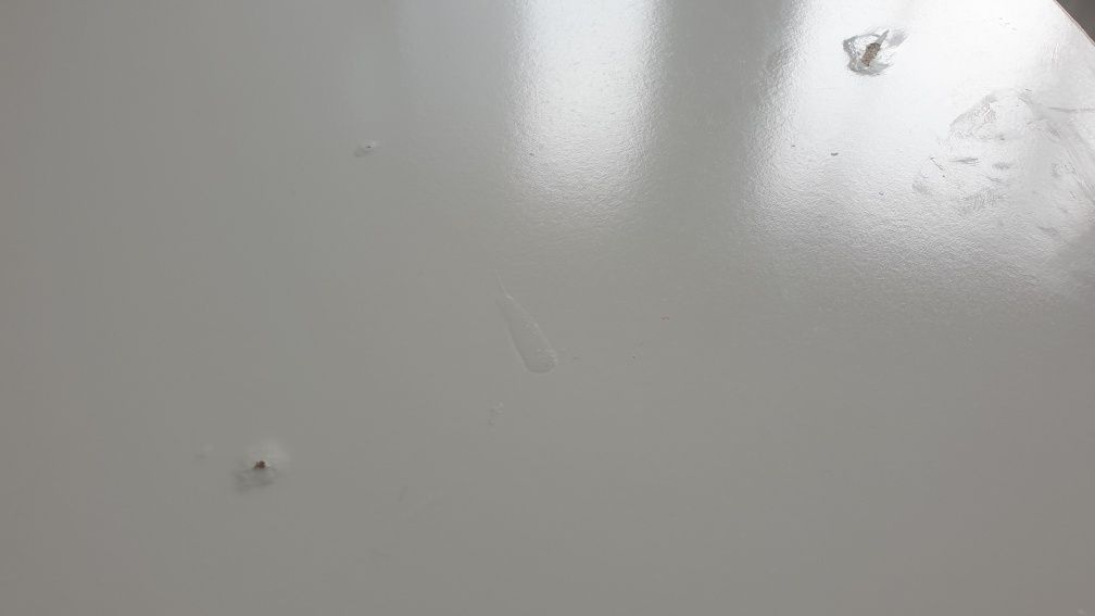 Stół okrągły rozkładany bialy IKEA Ingatorp śr. 110cm + 3 krzesła