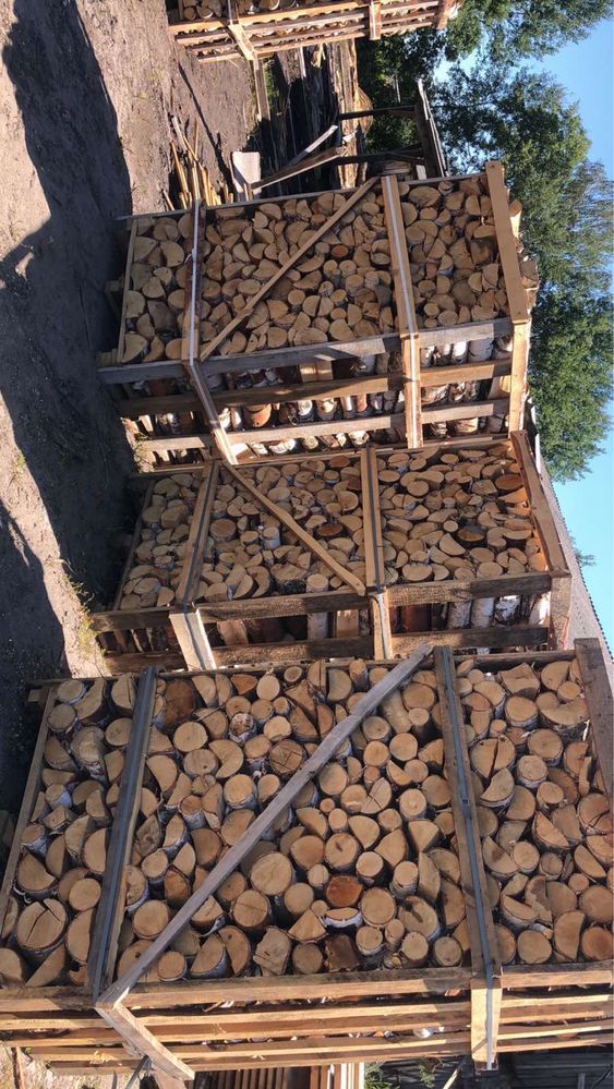 Продам колотые дрова 35 см ! Склад Запорожье. Доставка и разгрузка!